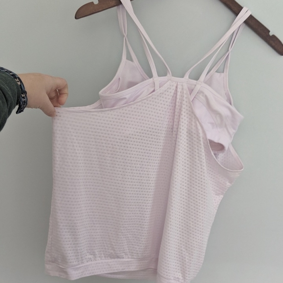 Women's Athleta Dot Invigorate Tank Lilac Size Small - Picture 5 of 8